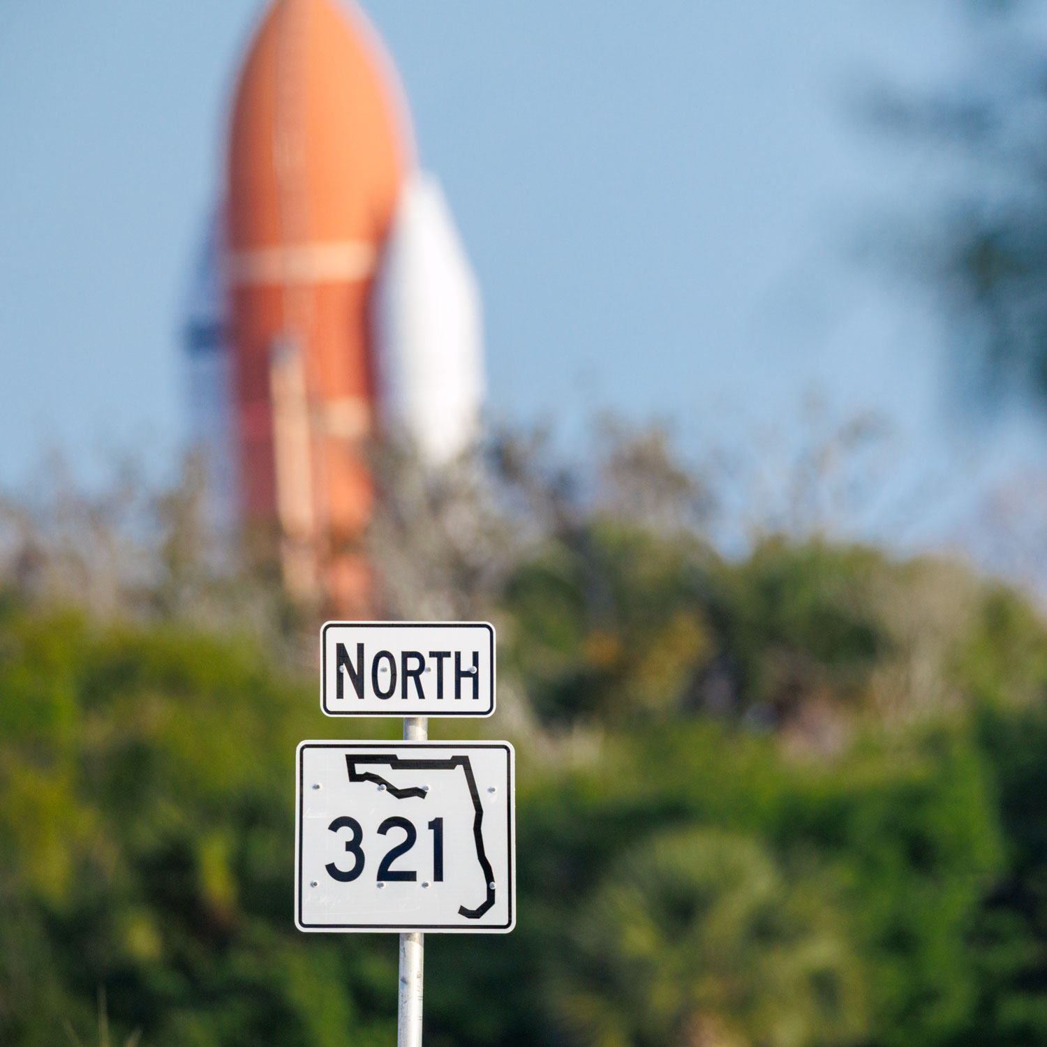 Space Commerce Way Becomes SR-321